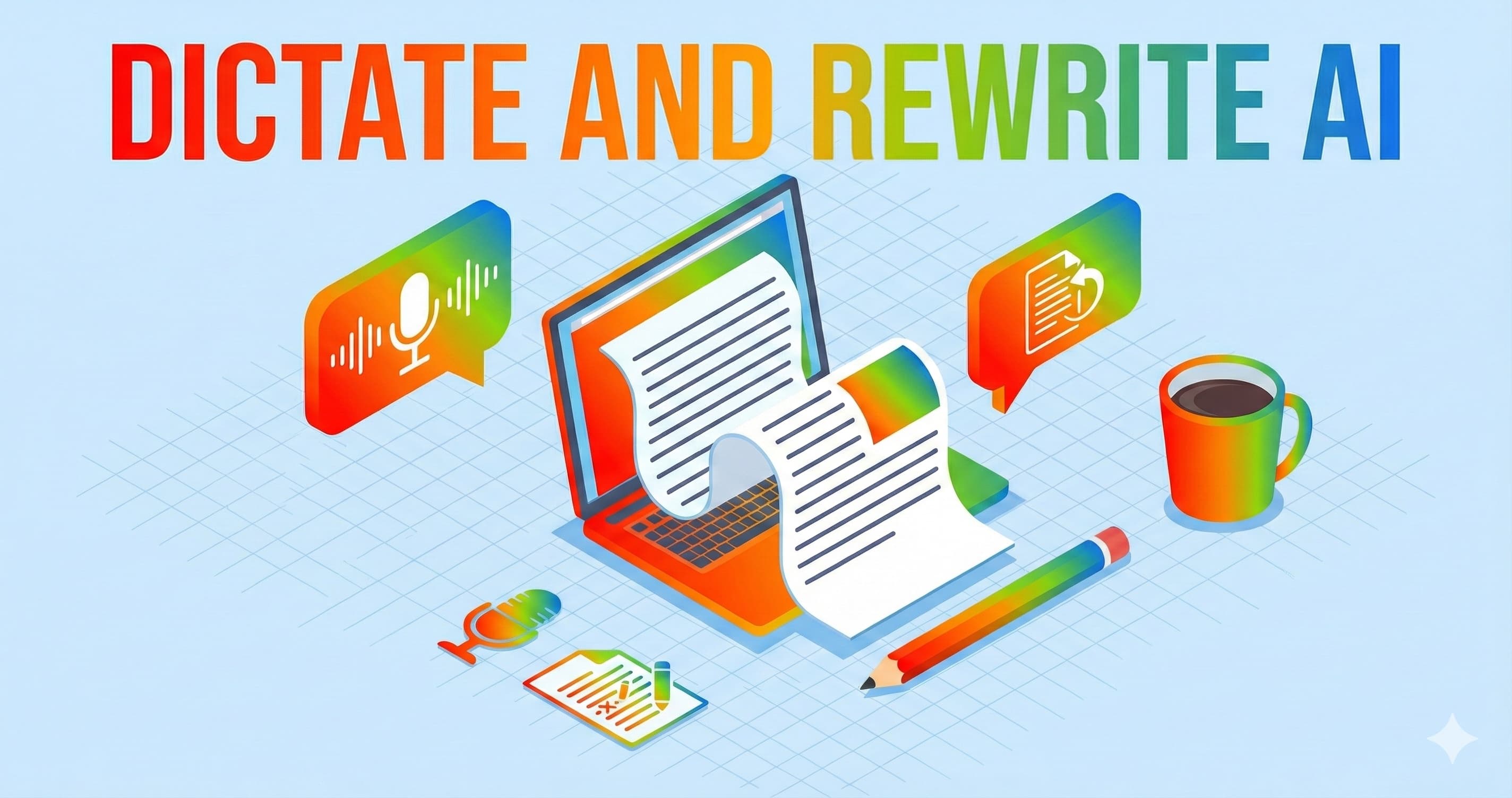 Dictate and Rewrite AI: Real-Time Voice Dictation, Polishing & Translation